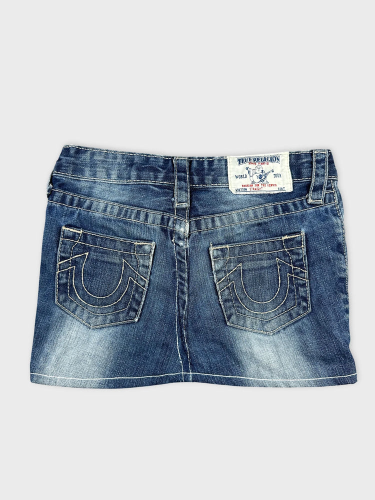 Denim Cutoffs with Distressed Edges (W27 / S)
