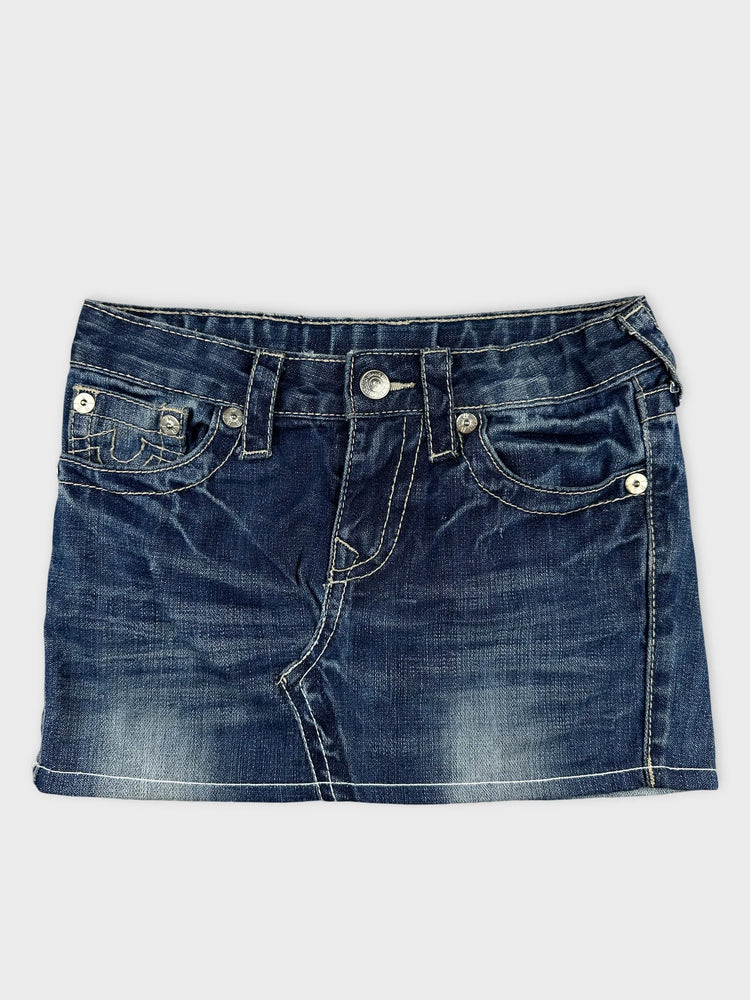 Denim Cutoffs with Distressed Edges (W27 / S)