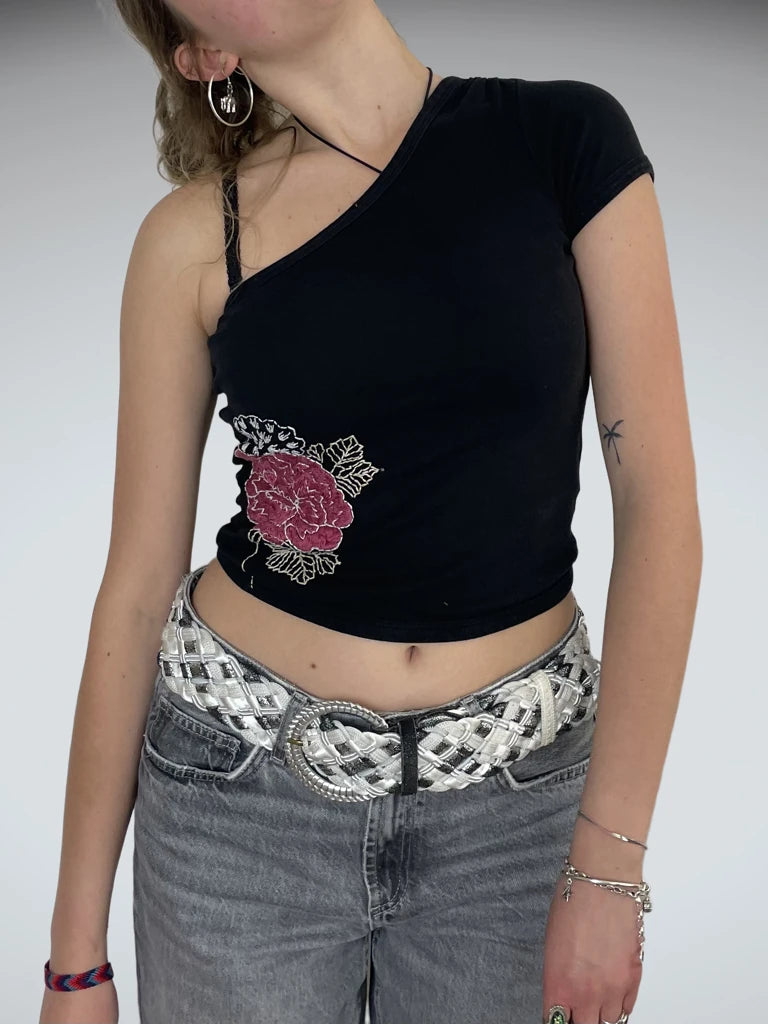 One-shoulder shirt