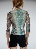 Longsleeve with Snake Print