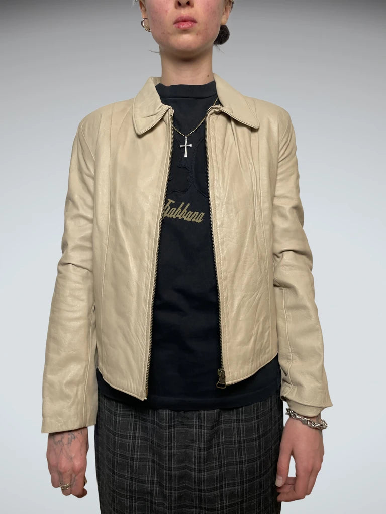 leather jacket
