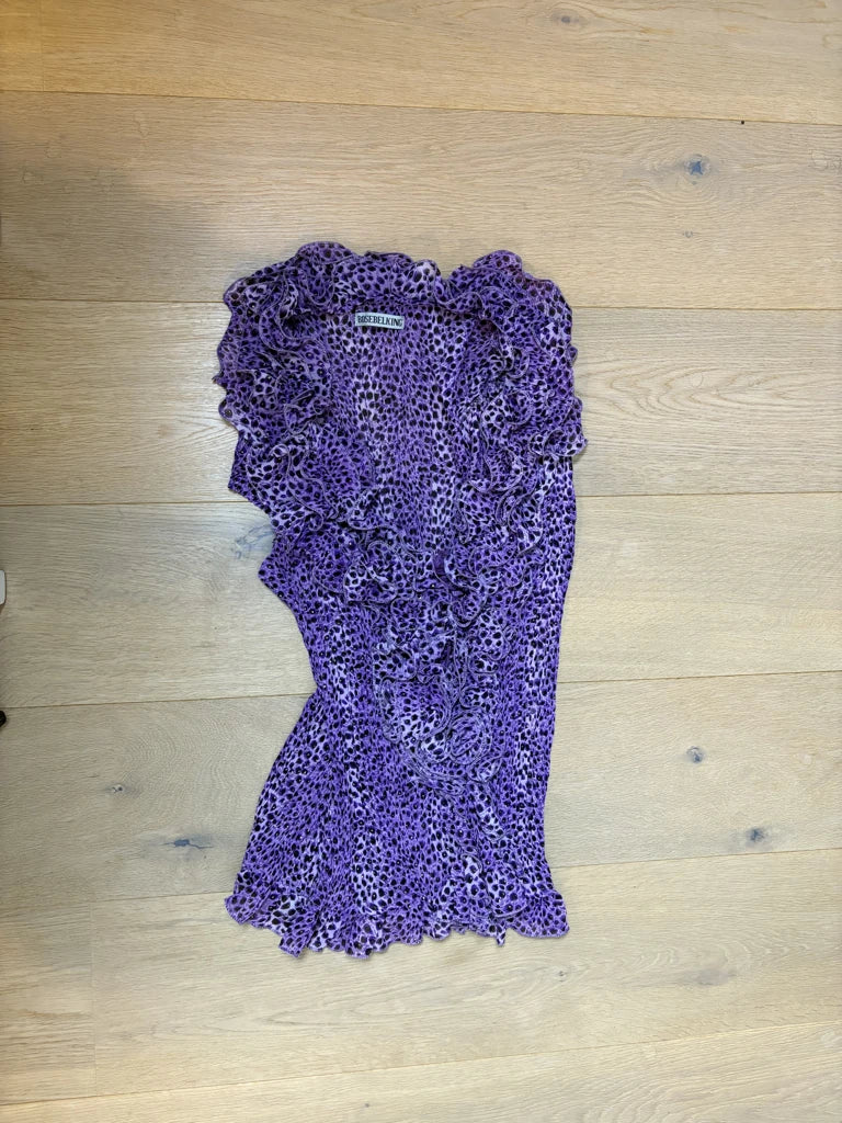 Y2K Leopard Top