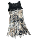 Redherrin Tiger Print Sheer Top (S)