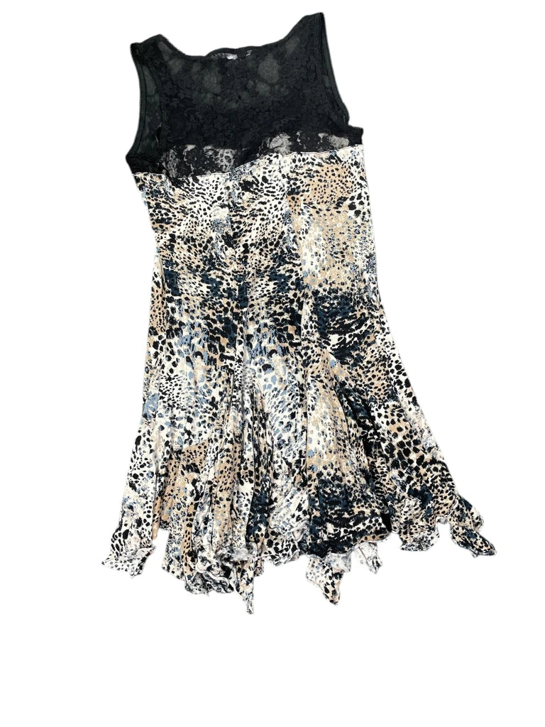 Redherrin Tiger Print Sheer Top (S)