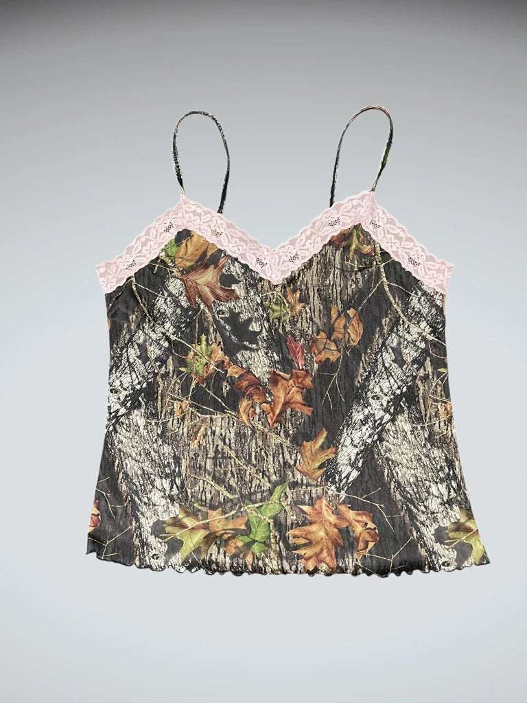 Wilderness Dreams Nature Pattern Lingerie Top (2/2) (M)