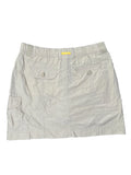 Lands’ End Beige Chino Skirt (L)