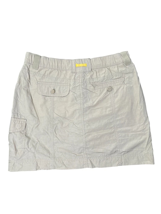 Lands’ End Beige Chino Skirt (L)