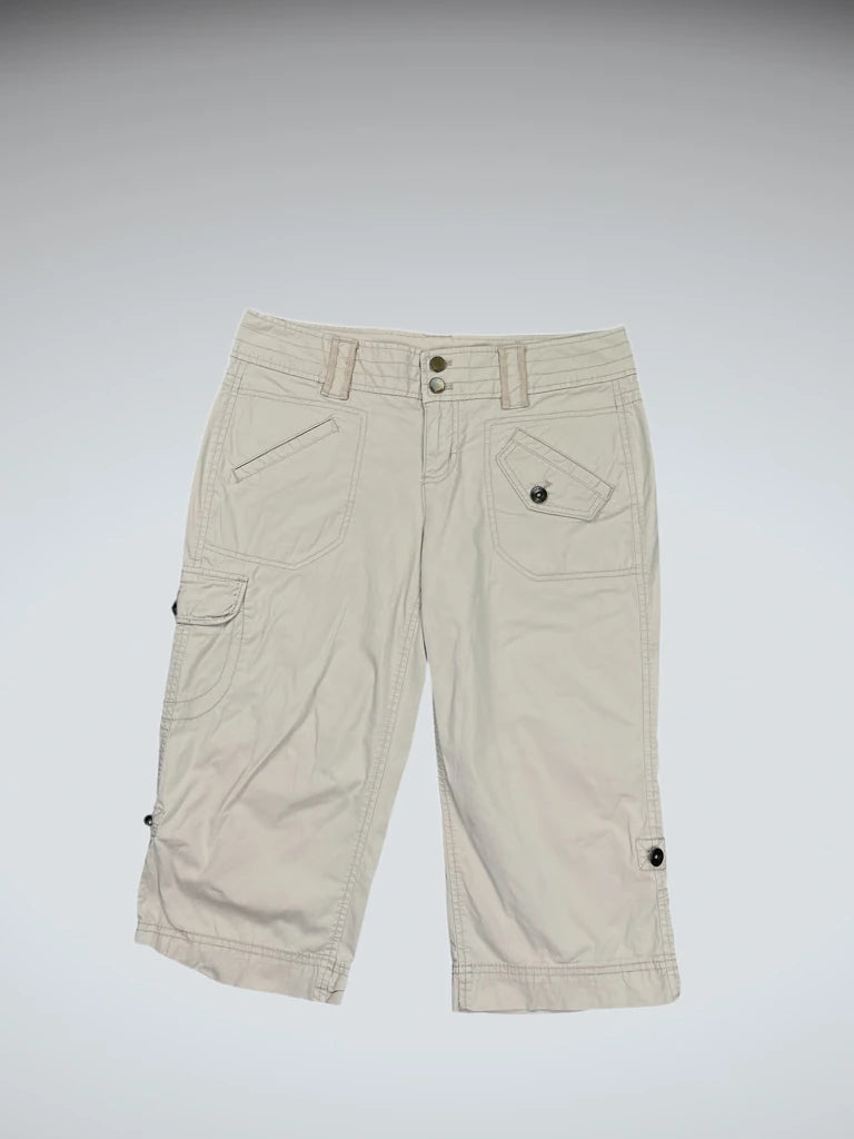 DKNY Light Grey Utility Shorts (M)