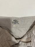 Khaki Beige Cargo Mini Skirt Utility Style Vintage Casual (M)