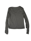 ENT Black V-Cut Top (S)