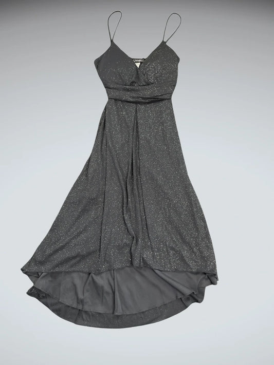 City Triangles Grey Sparkle Cocktail Dress (XS)