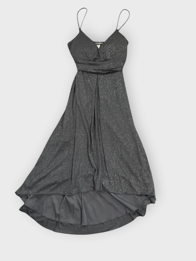 City Triangles Grey Sparkle Cocktail Dress (XS)