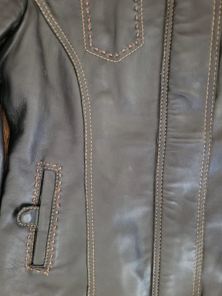 Leather jacket