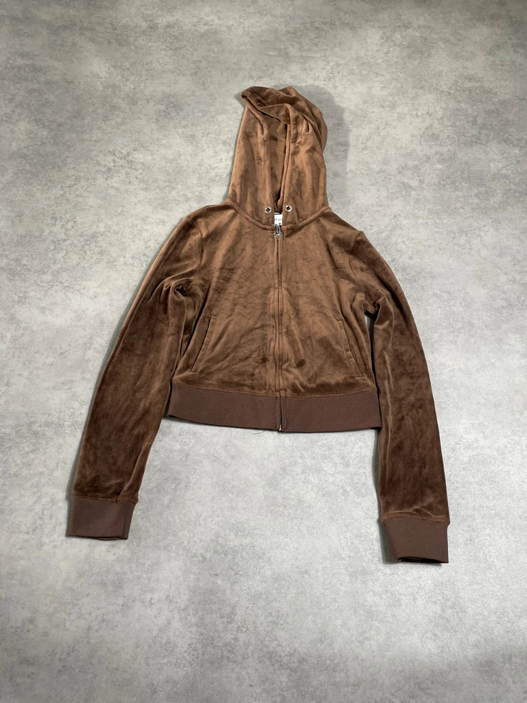 juicy couture crop hoodie (S)