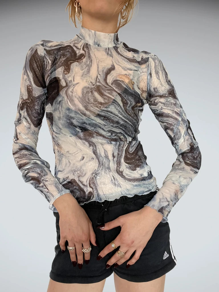 Blue washed Longsleeve