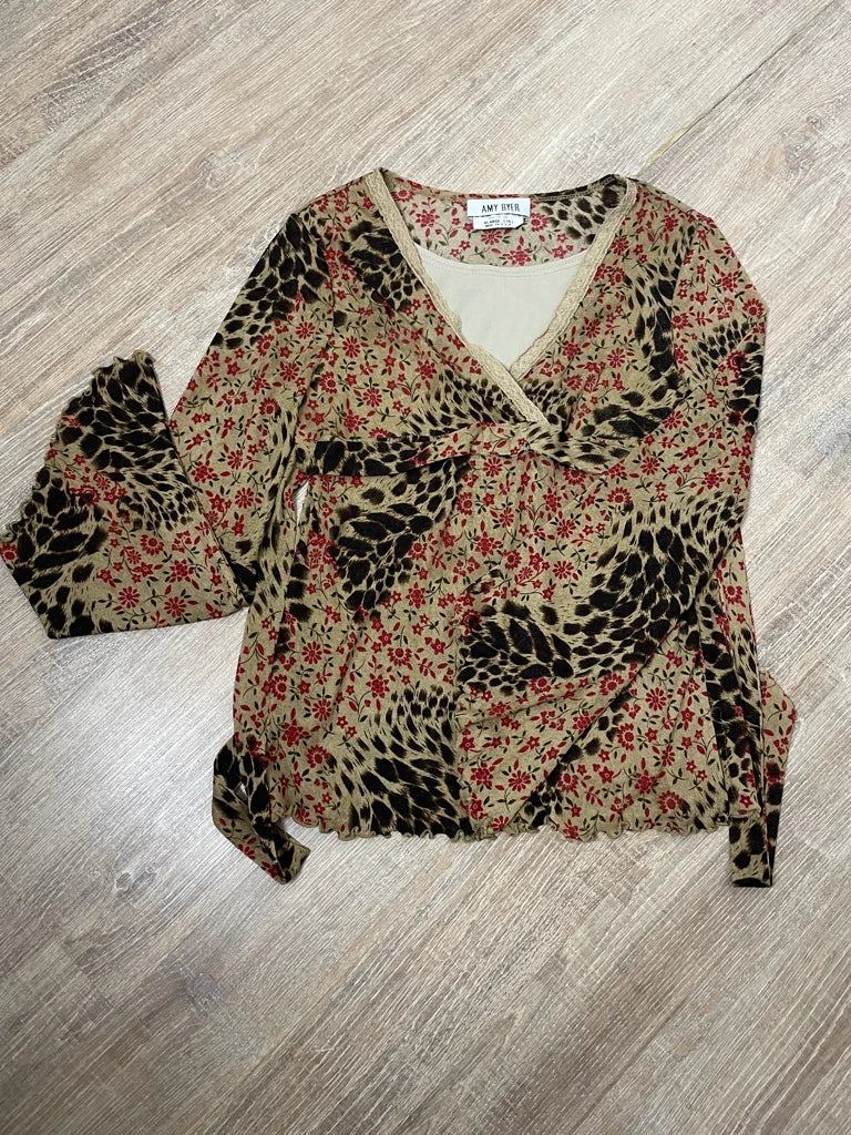 Long sleeve blouse