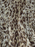 Wild Sands Leopard Midi Skirt (M)