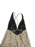Jezebel Leopard Lace Slip Top (S)