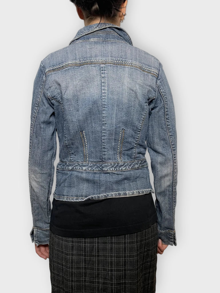 Flower Jeans Jacket (M)