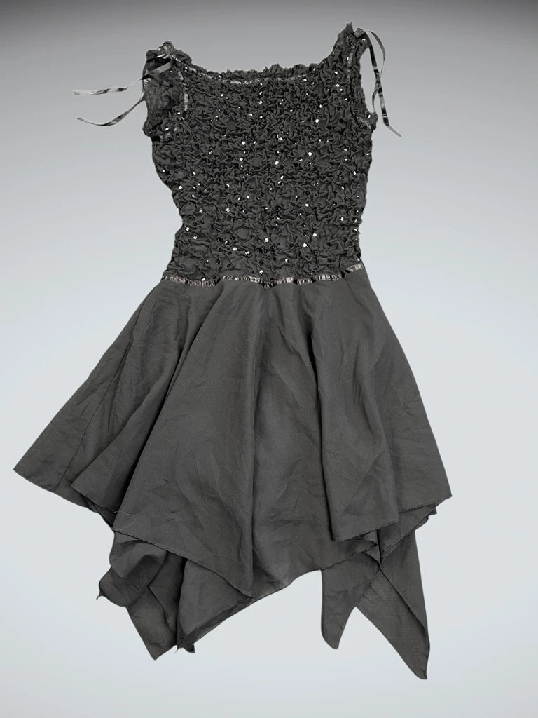 Ruby Rox Paisley Halter Vintage Dress (M)
