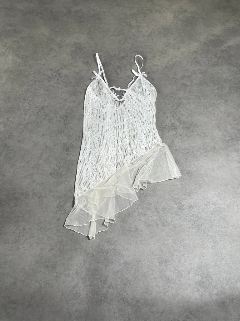 white lace dress (L)