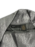 Silver Luxe Pleated Skirt (S)