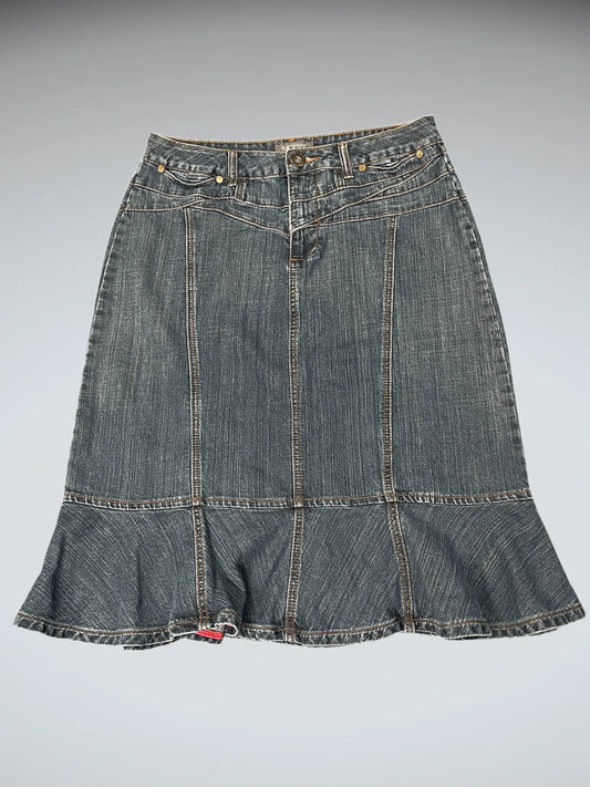 Motto Denim Skirt (L)