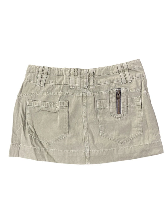 Garage Light Green Casual Skirt (M)