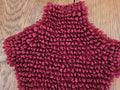 Red ribbed T-shirt