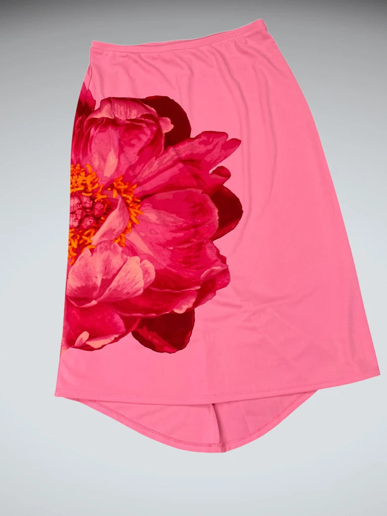 Peony Bloom Statement Skirt (M)