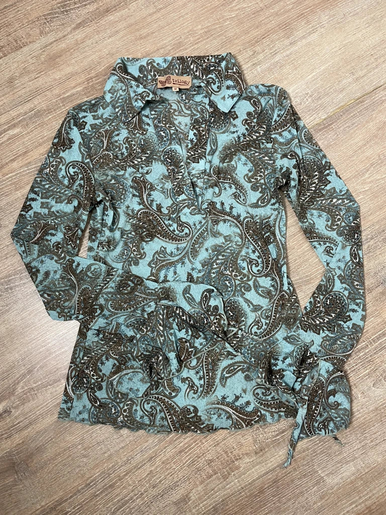 Blue blouse