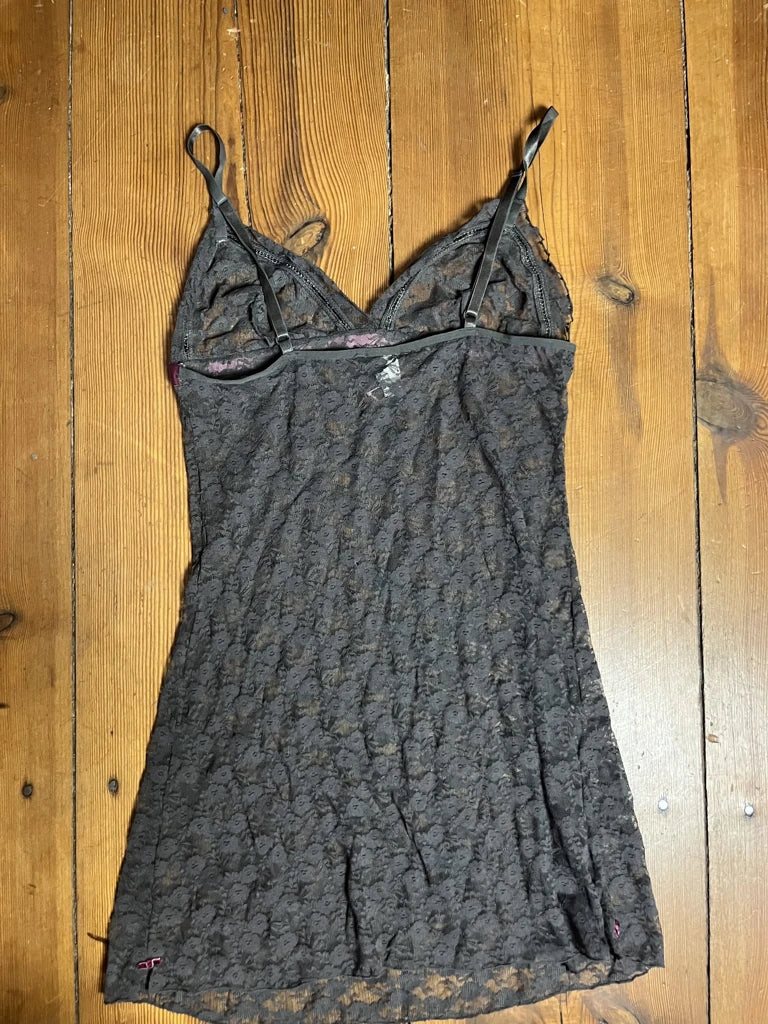 Grey Lace dress