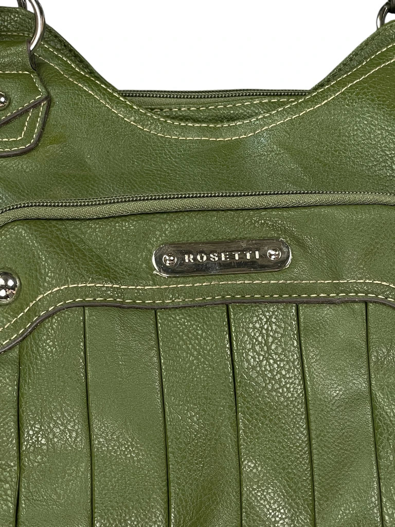 Rosetti Green Pleated Front Bag (ONESIZE)