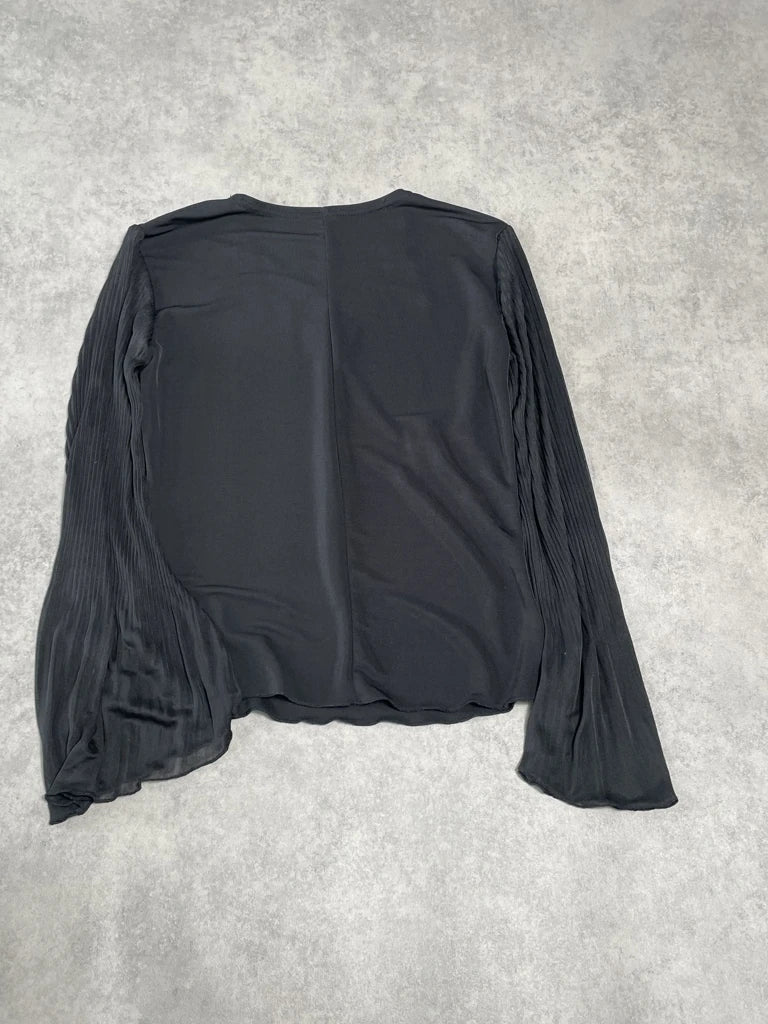 long sleeve top with colourful gems