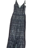 Blue Lace Maxi Evening Dress (XS)