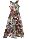 Komarov Boho Turquoise Maxi Top (L)