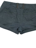 Classic Black Cotton Hotpants (M)