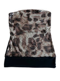 wild glare – sequin leo tube (M)