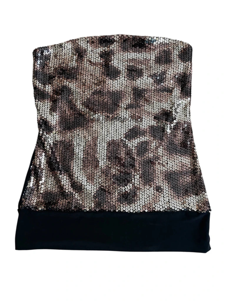 wild glare – sequin leo tube (M)