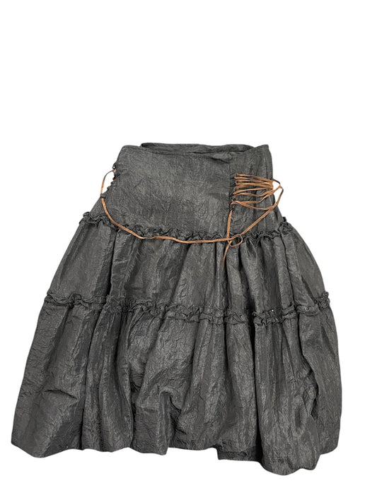Noir Silhouette Long Skirt (XS)