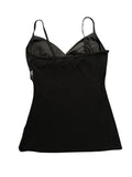 Black Embellished Empire Waist Top (S)