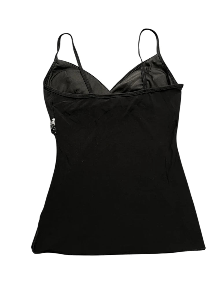 Black Embellished Empire Waist Top (S)
