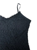 midnight lace – classic cami (L)