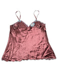Dark purple flower detail top (M)