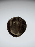 Luxurious Dark Brown Faux Fur Beanie Hat (ONESIZE)
