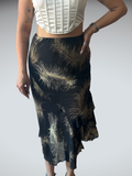 Long ruffles skirt