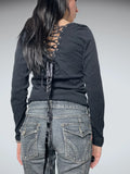 corset long sleeve top