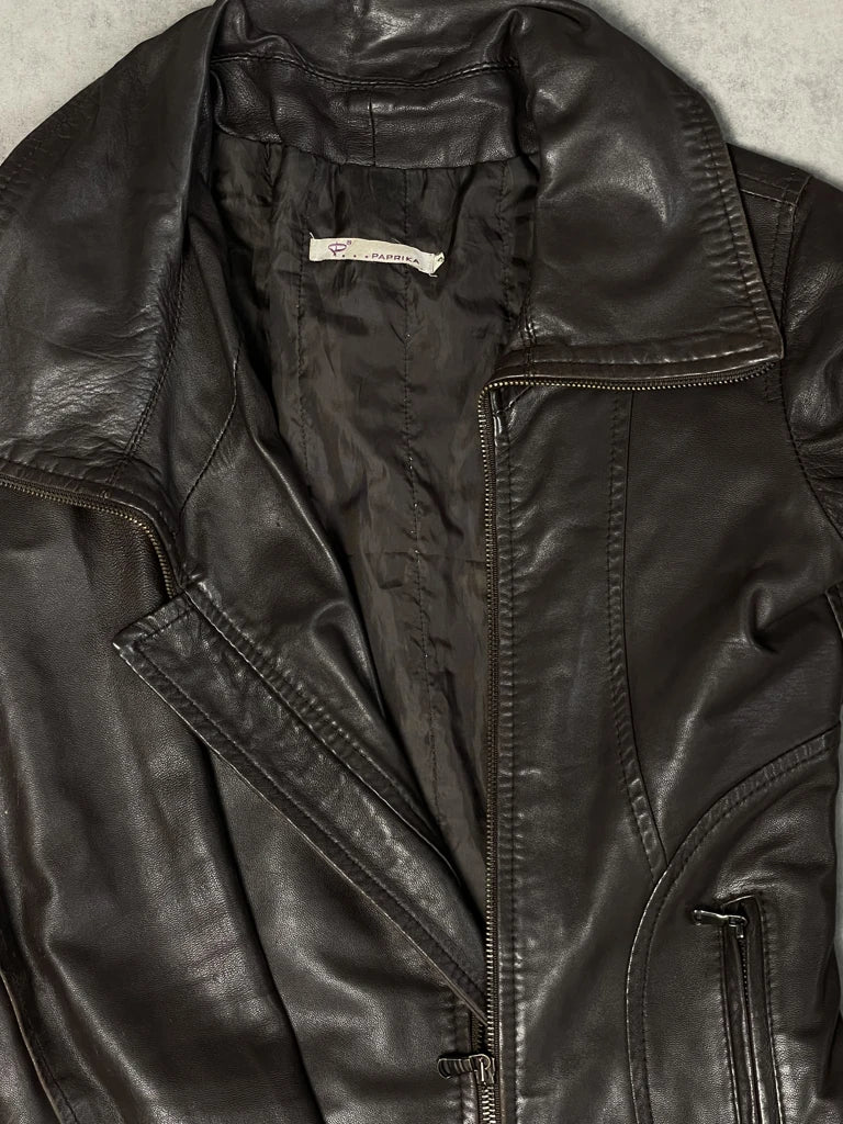 Paprika Leather Jacket