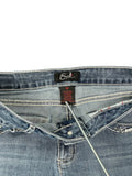 Earl Embellished Pocket Denim Hotpants (M)