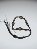 Chic Black Rope Tassel Waist Belt (ONESIZE)